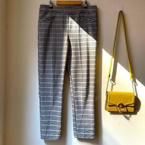 Plaid work pants